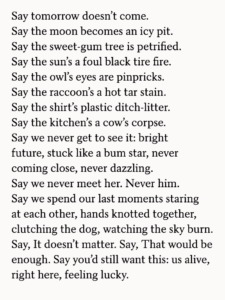 the conditional